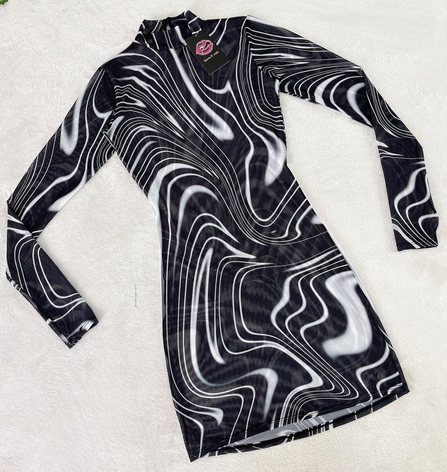 Vestido Miss Hottie - Liquid