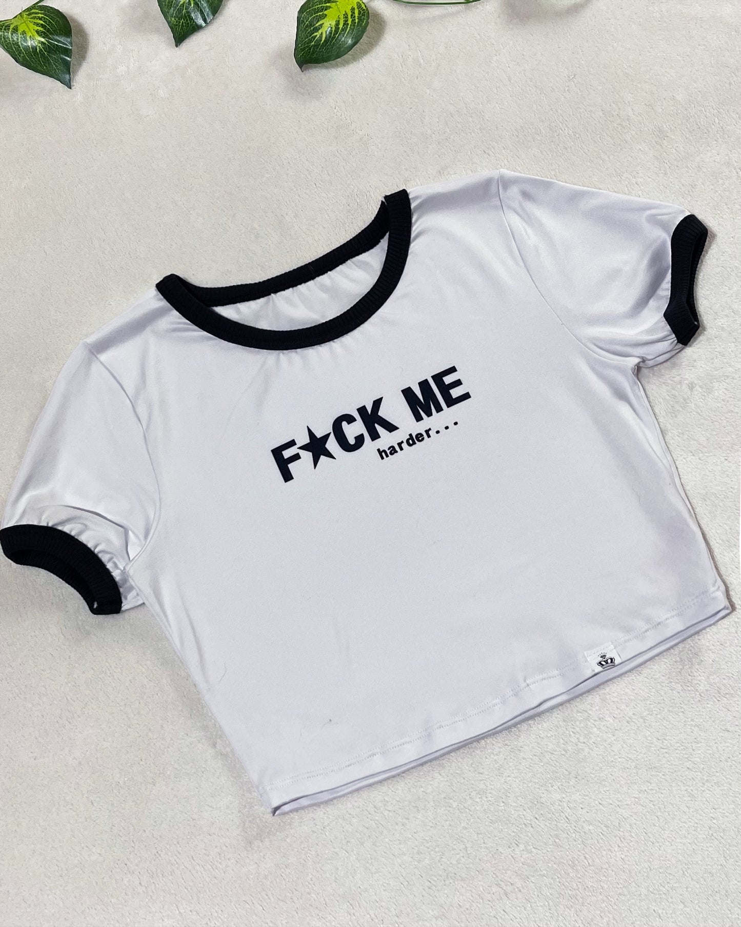 camiseta rebel - fuck me