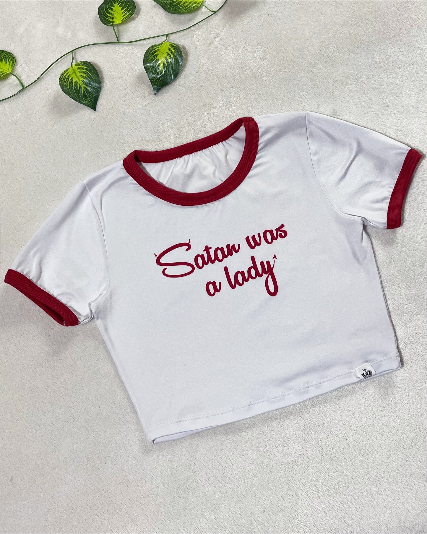 camiseta rebel - satan