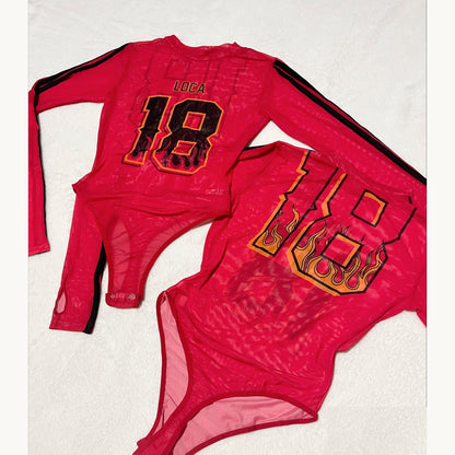 body Urban Queen - rojo