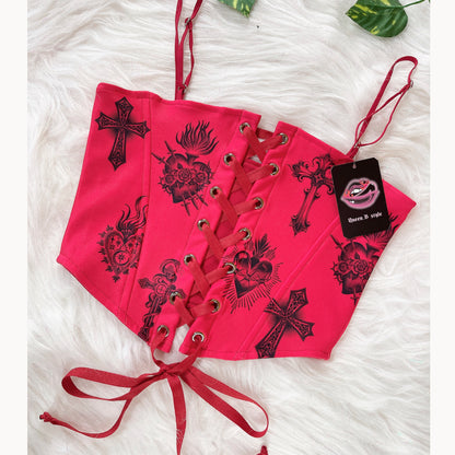 Corset Bad Witch - Rojo