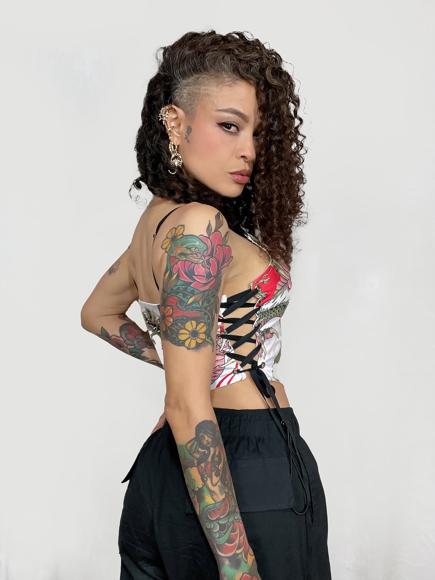 Corset malvada - dragon