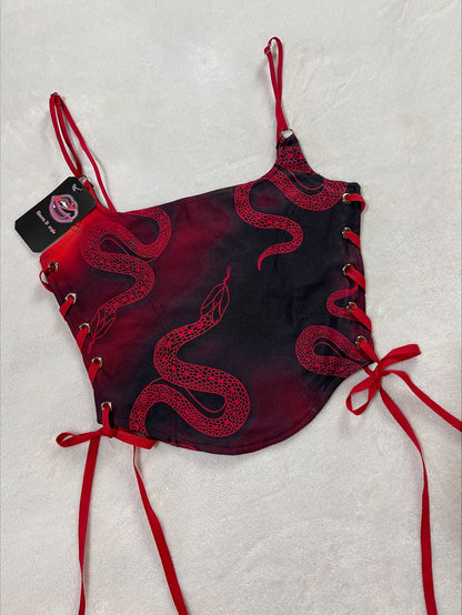 Corset Malvada - serpientes