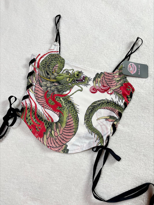 Corset malvada - dragon