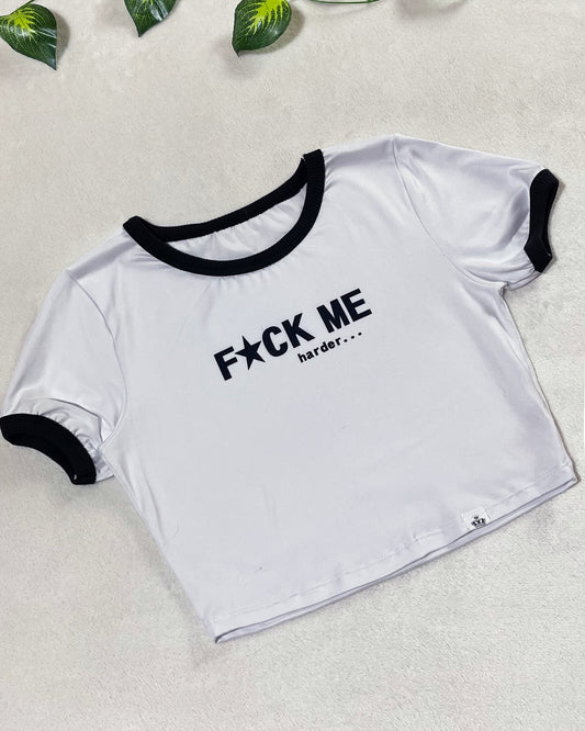 camiseta rebel - fuck me