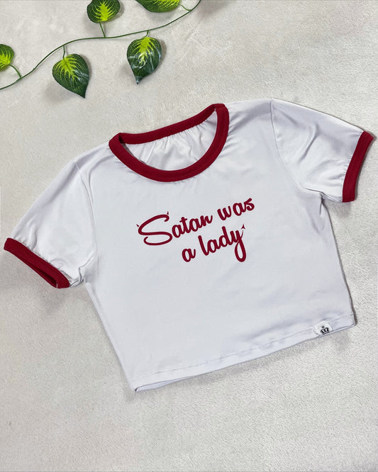 camiseta rebel - satan